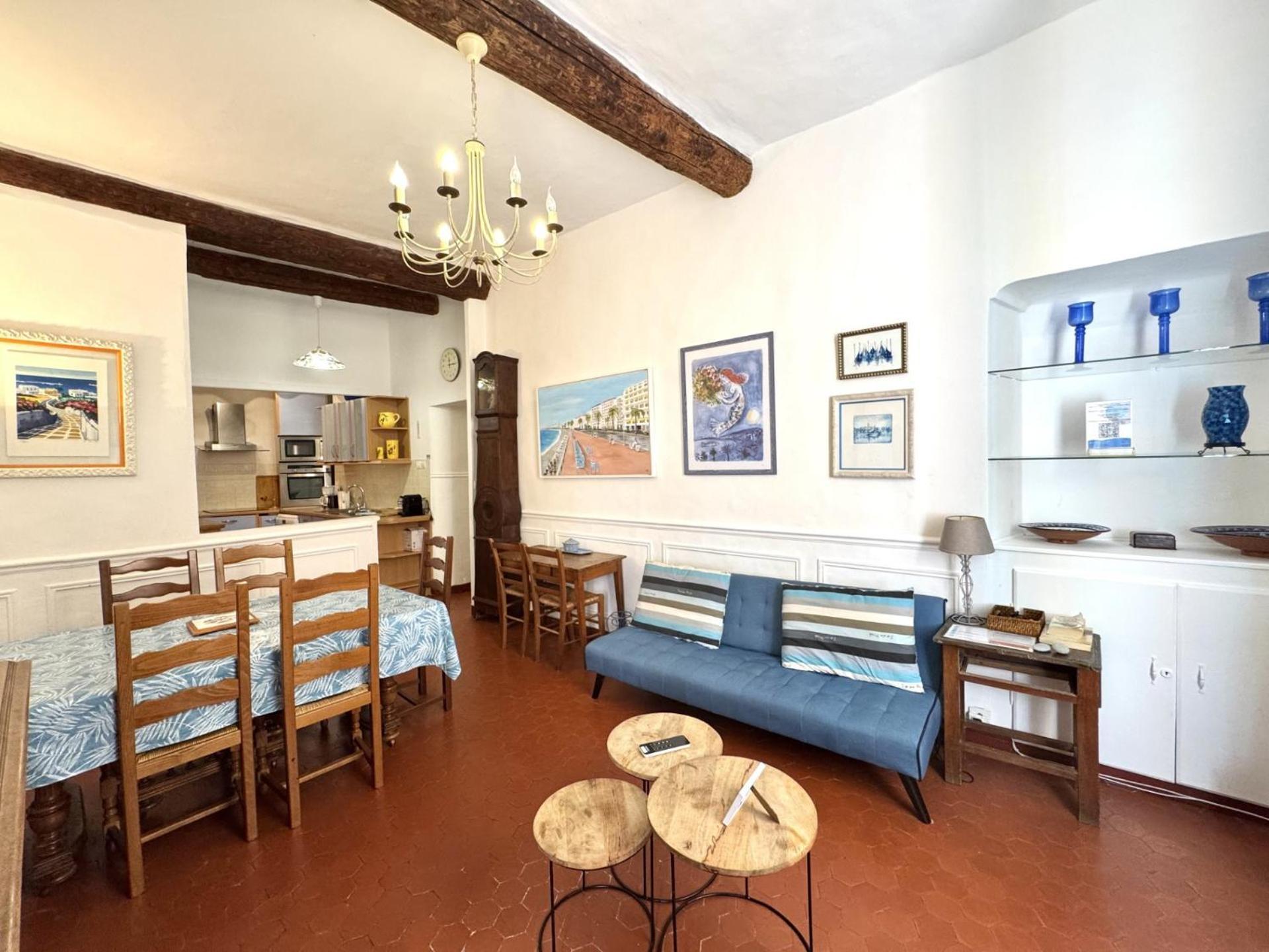 Riviera - Barillerie 3 - Vieille 50m De La Plage- 4 Pieces - Ac Apartment